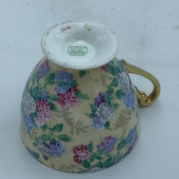 Vintage Shelley England Bone China Floral Chintz Teacup and S… - Picture 12 of 13